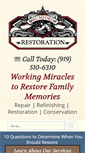 Mobile Screenshot of mumfordrestoration.com